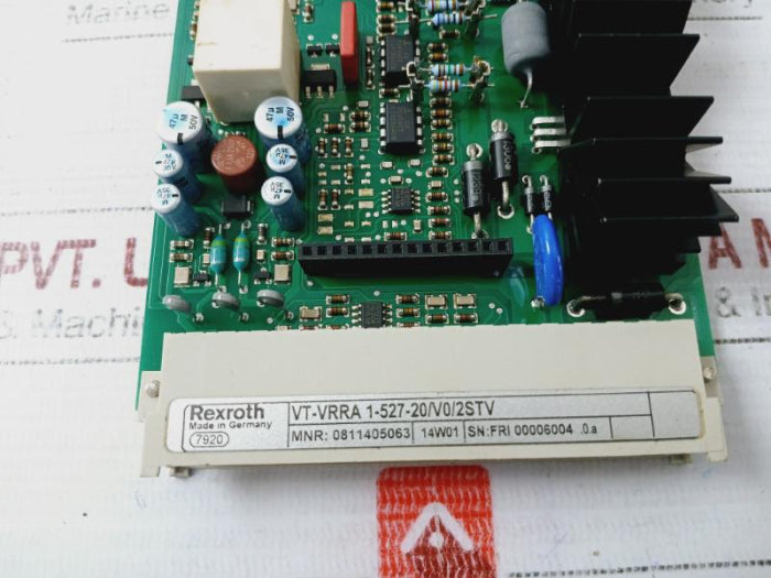 REXROTH 0811405119 WV45-RGC2 VT-VRPA 2-527-10/V0/RTP Verstärkerkarten