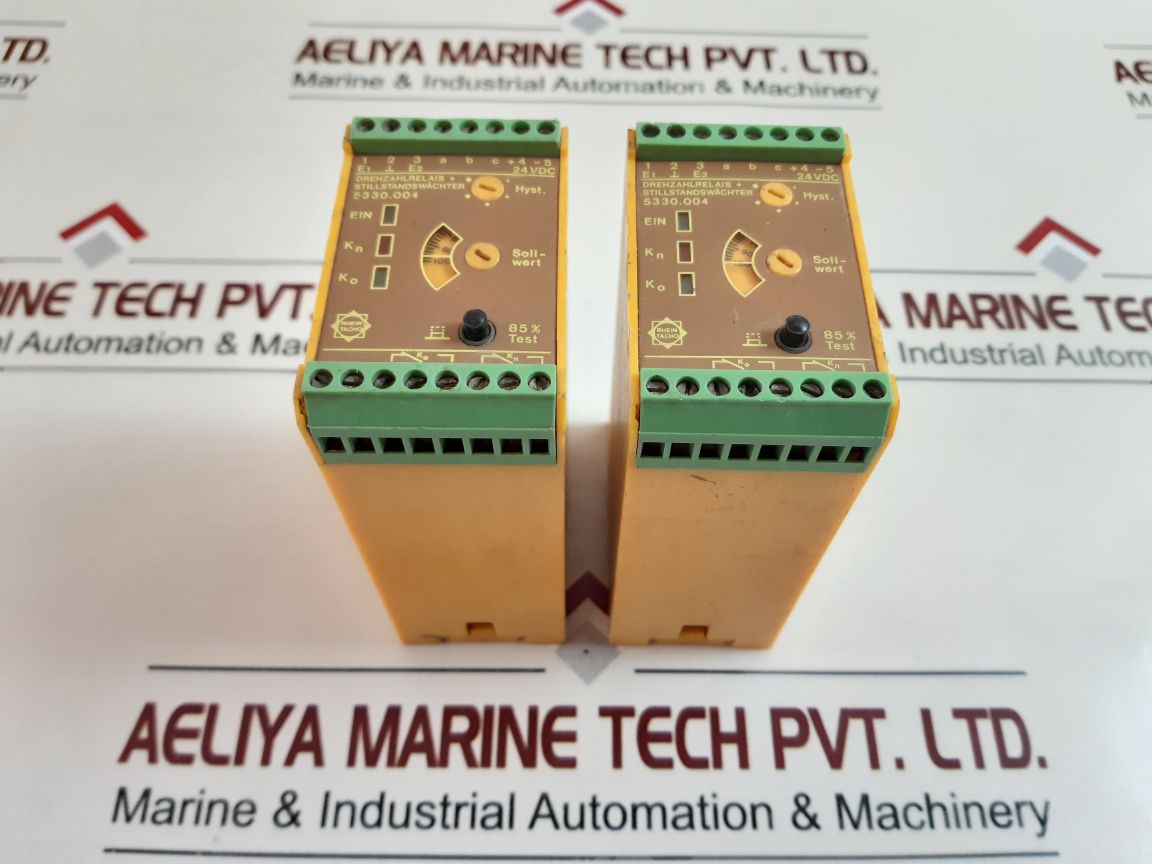 Rheintacho 5330.004 Speed Relay Standstill Monitor 