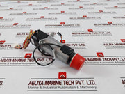 Rheodyne Rv500-100 6-position Valve Selector W/ Stepper Motor