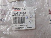 Ridgid 58002 Needle Valve With Knob 1450
