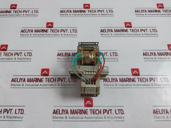 Riedewald Weidmuller Ei 60/21 Transformer With Wew 35/2 End Bracket 