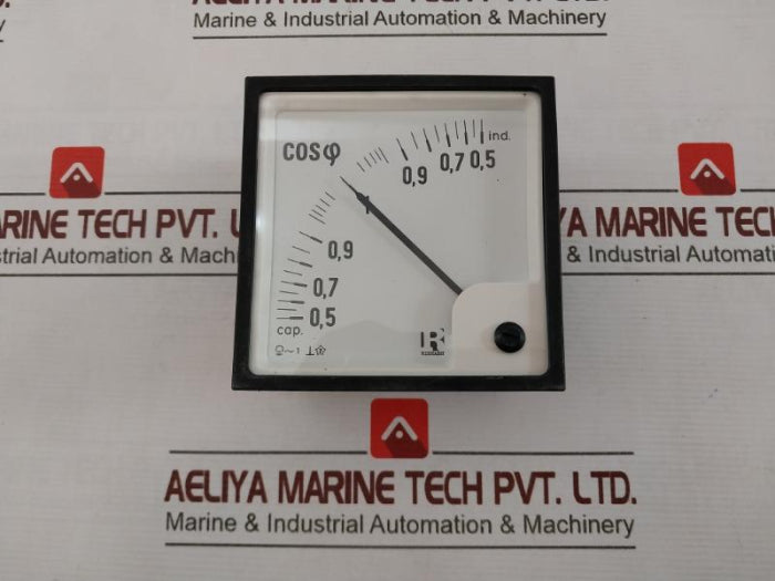 Rishabh Cq 96 Power Factor Meter 300V 50Hz 240V, 5A X02 0091 Q 5795