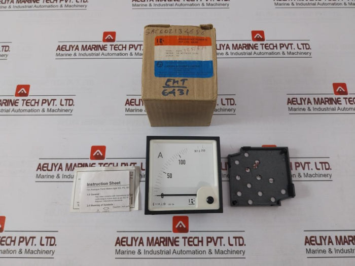 Rishabh Eq96 Ac Ammeter 0-100/250 A 125/5A 12094