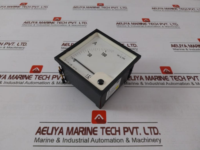Rishabh Eq96 Ac Ammeter 0-100/250 A 125/5A 12094