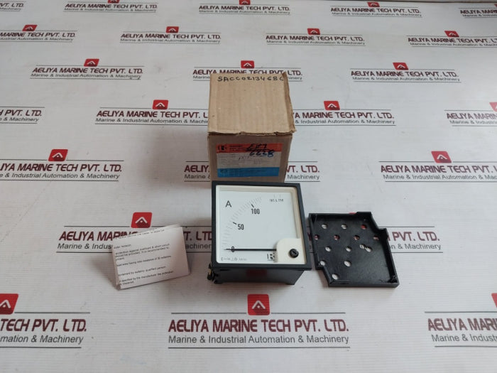 Rishabh Eq96 Ac Analog Voltmeter Sacc02134686 0-125/250A E236986