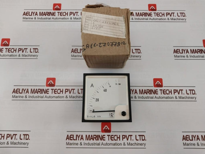Rishabh Eq 96 Ampere Meter -50/100 A P1030295Ris E236986 Sacc-27077812