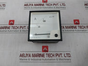 Rishabh Eq 96 Ampere Panel Meter 5A Without Dial Scale X2 0-125/250A