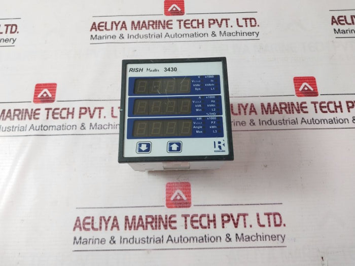 Rishabh Rish Master 3430 Multi-function Meter (Used)