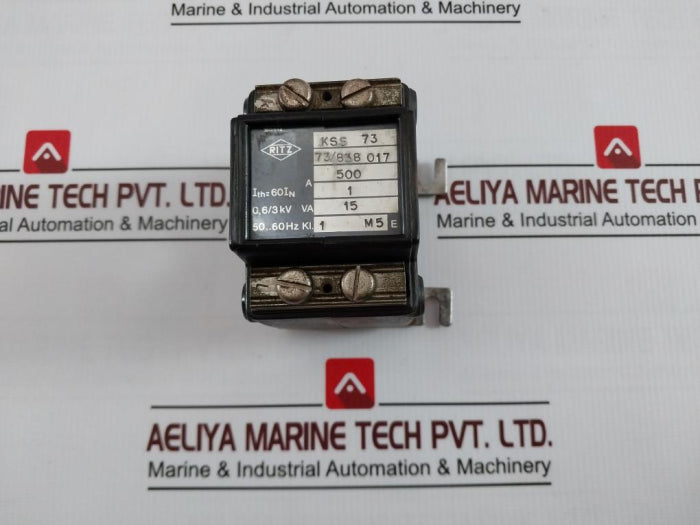 Ritz Kss 73 Current Transformer 50/60Hz 0,6/3Kv