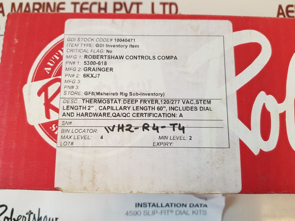 Robertshaw Knp-13-48 Thermostat Uni-kit 5300-51D