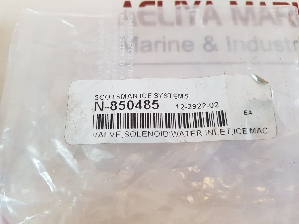 Robertshaw 12-2922-02 Water Inlet Solenoid Valve