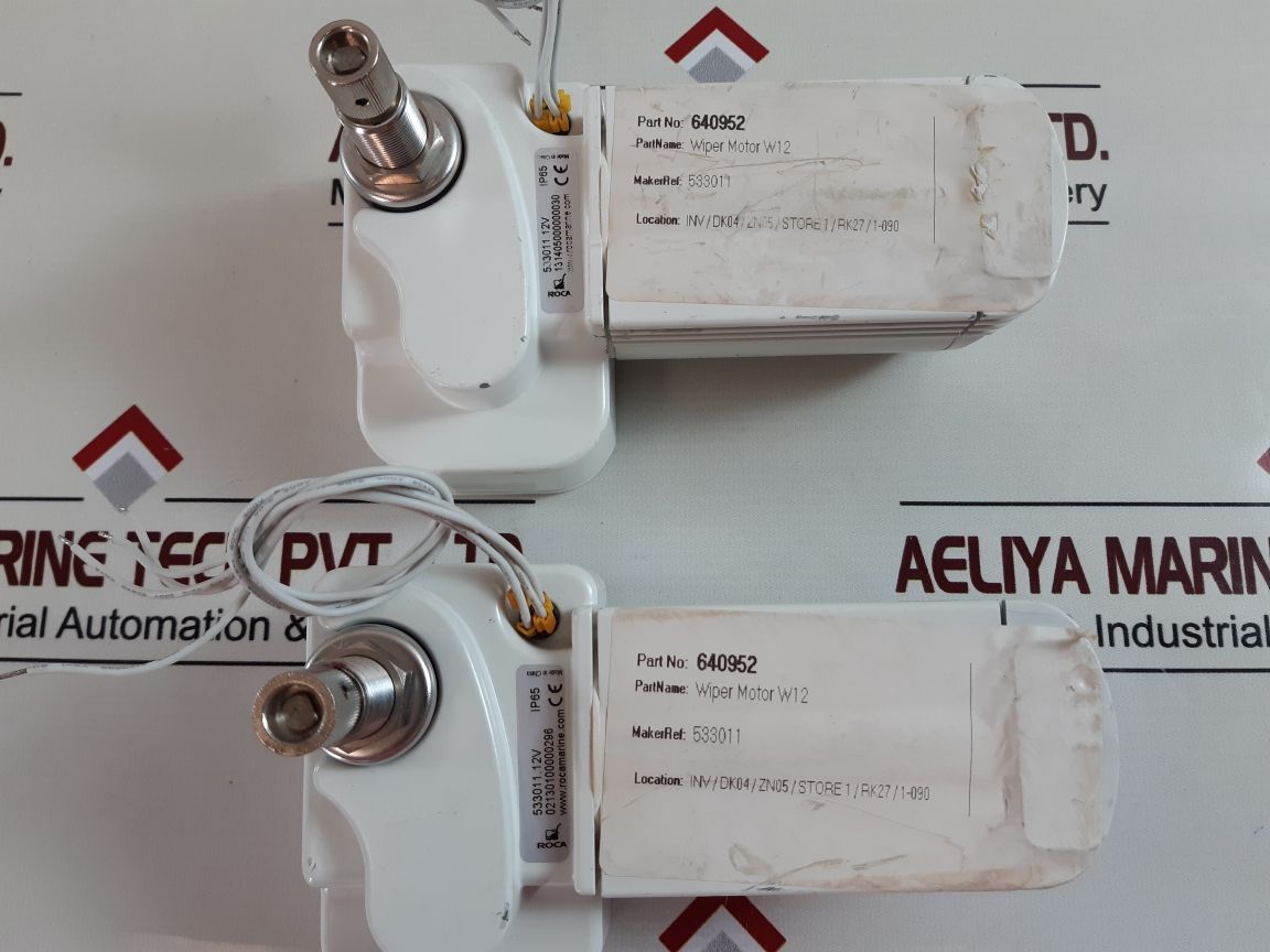 Roca 533011.12V Water Resistant Windshield Wiper Motor