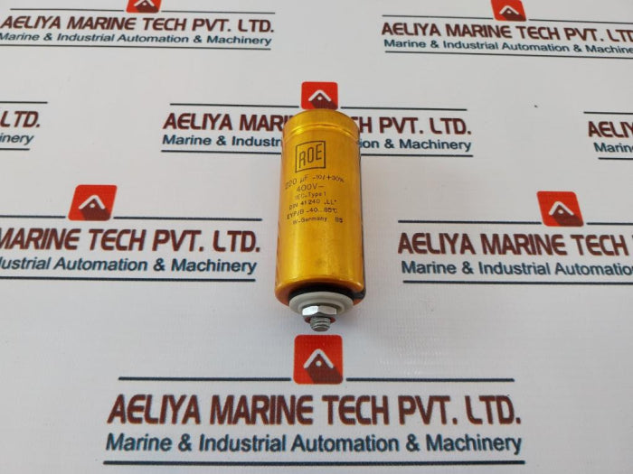 Roe Din 41240 Ll/Eyp Capacitor 220 µF