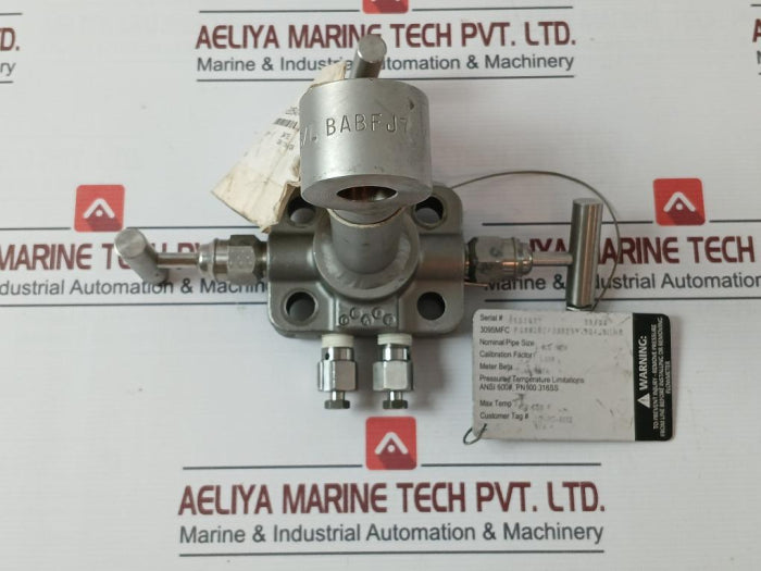 Rosemount 3095Mfc Compact Orifice Flow Meter Rev: Ab Pn100 0.5