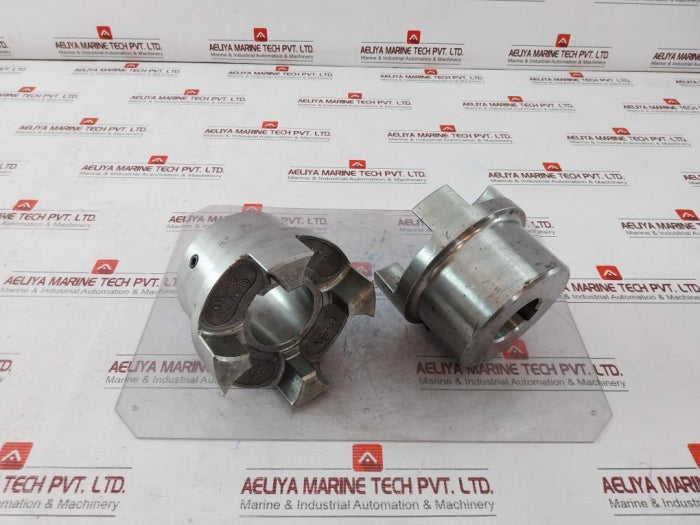 Rotex Gg25 Flexible Jaw & Transfer Spider Coupling Set Ktr 65 8172 ...