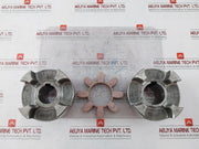 Rotex Gg25 Flexible Jaw & Transfer Spider Coupling Set Ktr 65 8172