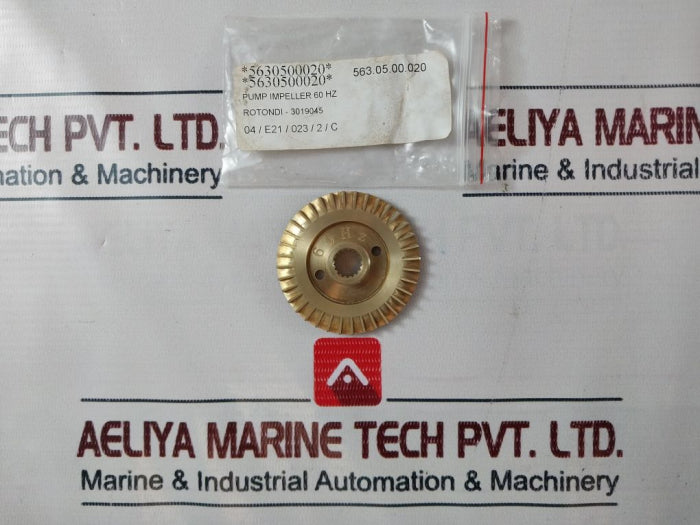 Rotondi Pump Impeller 60 Hz