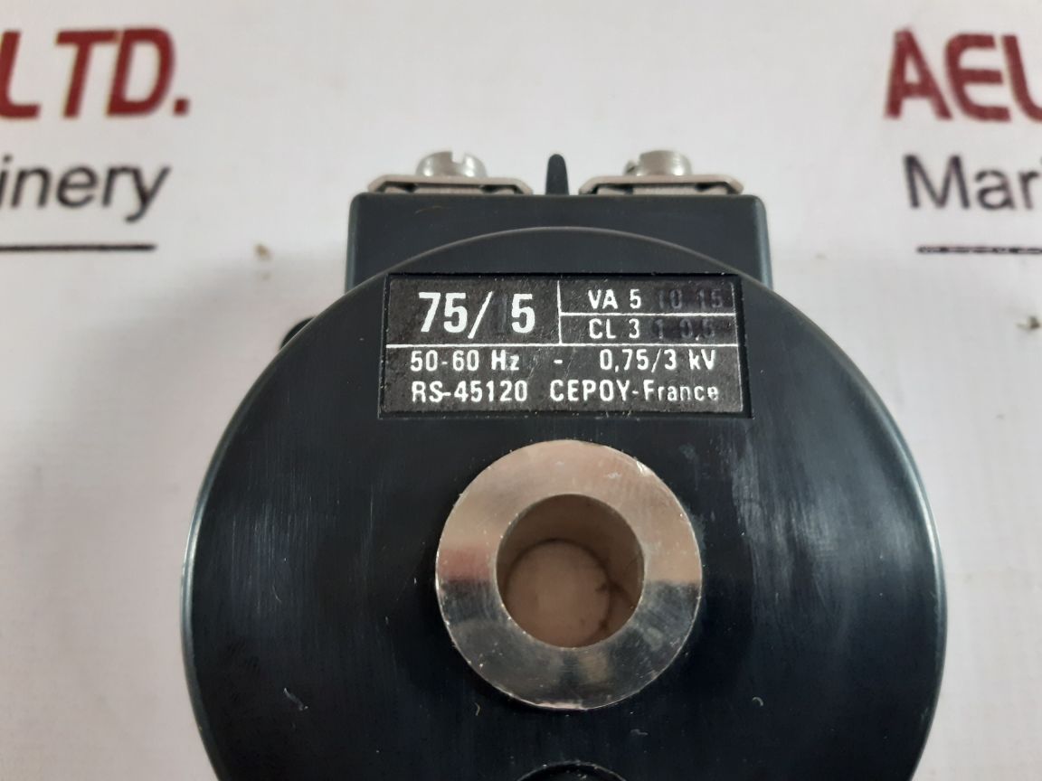 Isolec Rs-45120 Current Transformer 75/5