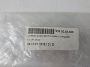 Rs 341-0135 Stainless Steel Triangular Cabinet Lock 20Mm 939.02.01.850