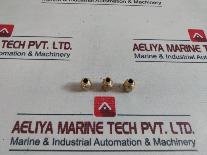 Lot Of 20X Rs 371-9101 Straight Adaptor 1/8”-8 Mm