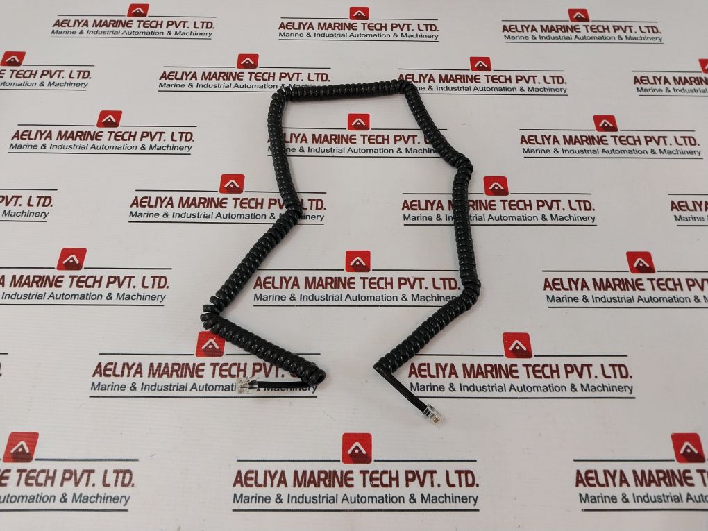 Rs 409-1139 Telephone Cord-black 3M