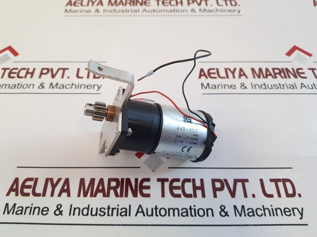 Rs 440-357 Brush Dc Gear Motor 24V Free Shipping