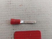 Lot Of 100X RS PRO 534-373 Hooked Insulated Crimp Blade Terminal Red