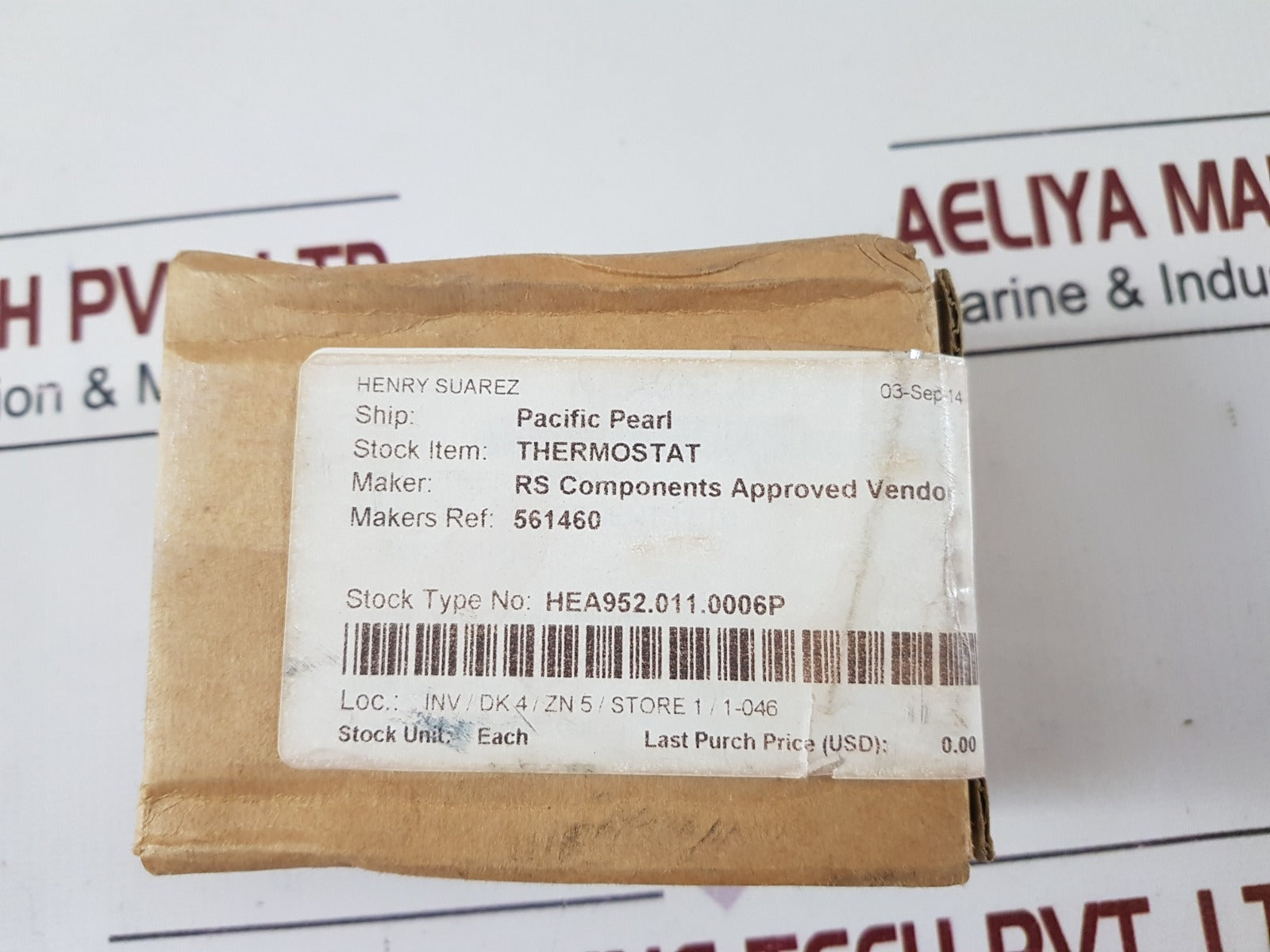 Rs Components 561-460 Tamprechar Thermostat 120°C Module Device