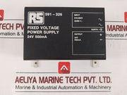 Rs 591-326 Fixed Voltage Power Supply 24V 500Ma