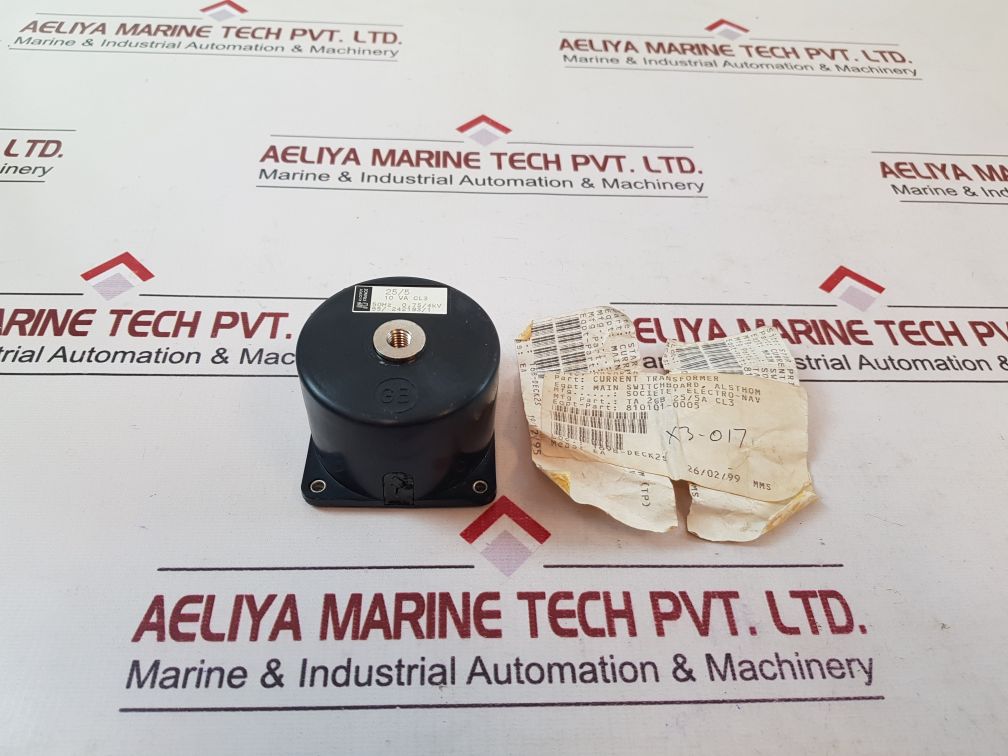 Rs 95/242193/1 Current Transformer Ta 2Gb 25/5A Cl3