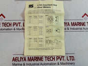 Rs components 185-5974 lcd 6 digit counter mounting