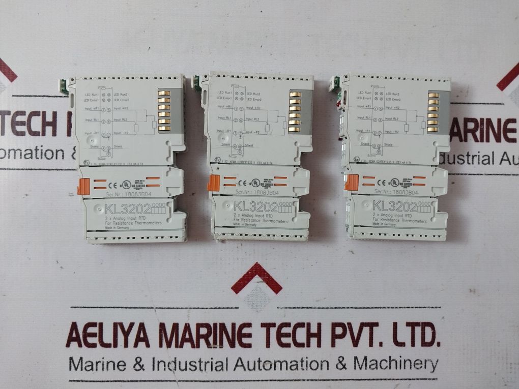 Rs Kl3202 2X Analog Input Rtd Terminal Module