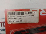 Rs Pro 828-0239 Adjustable â€˜Câ€™ Hook Wrench 19-51 Mm