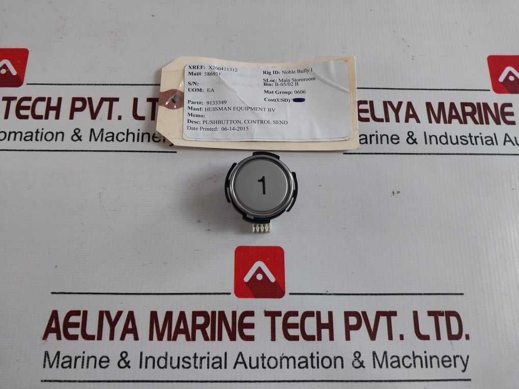 Huisman Rt42 Viii 4.0117.01.03 Control Pushbutton