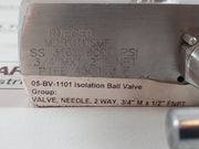 Rueger Ss 316L/ 6000 Psi Needle Valve