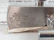 Rueger Ss 316L/ 6000 Psi Needle Valve