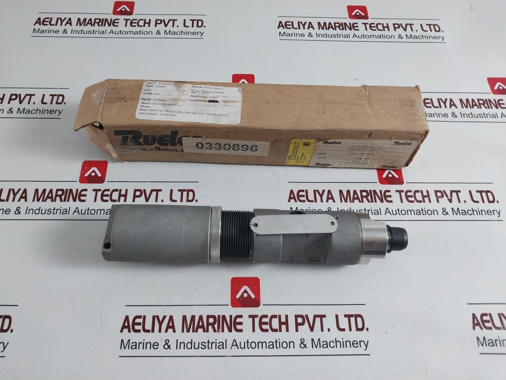 Ruelco/Oceaneering 4222-2B000 Ss-2 High Flow Pressure Switch
