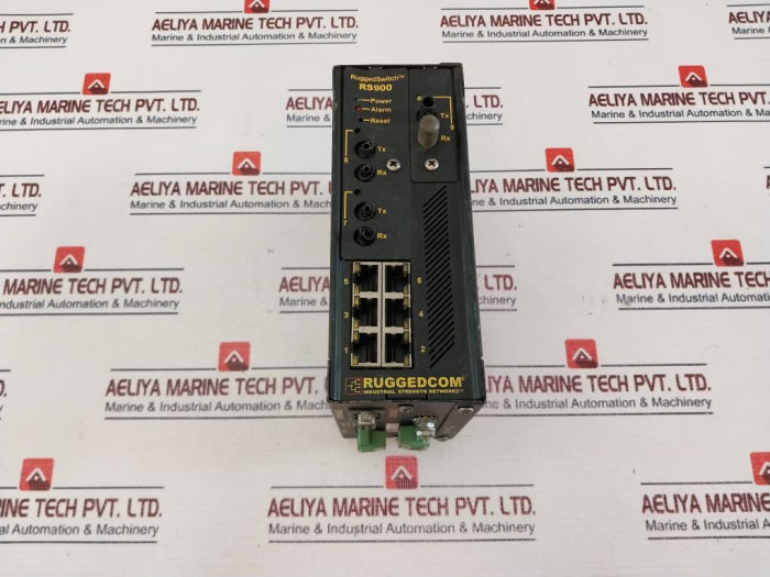 Ruggedcom Rs900Nc-hi-d-mt-mt-mt-xx Managed Ethernet Switch (Not Working)