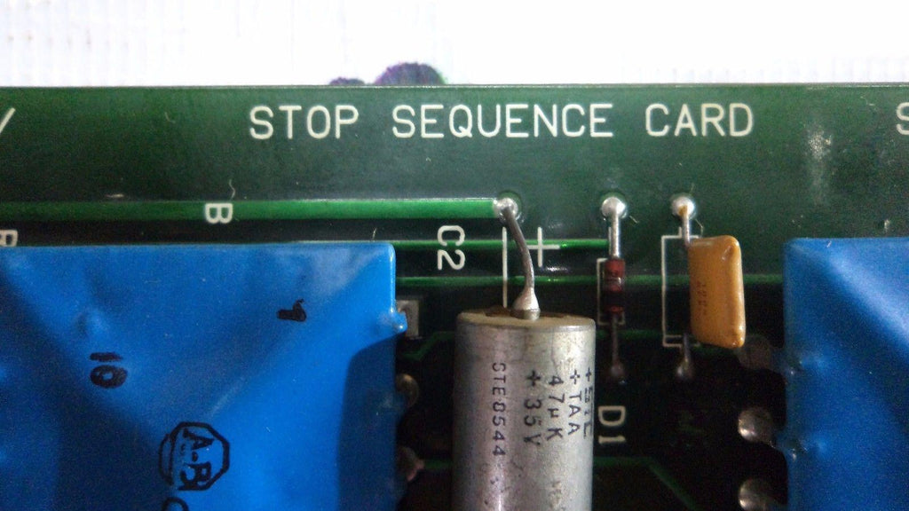 Rustronic ct-90002l stop sequence card – Aeliya Marine