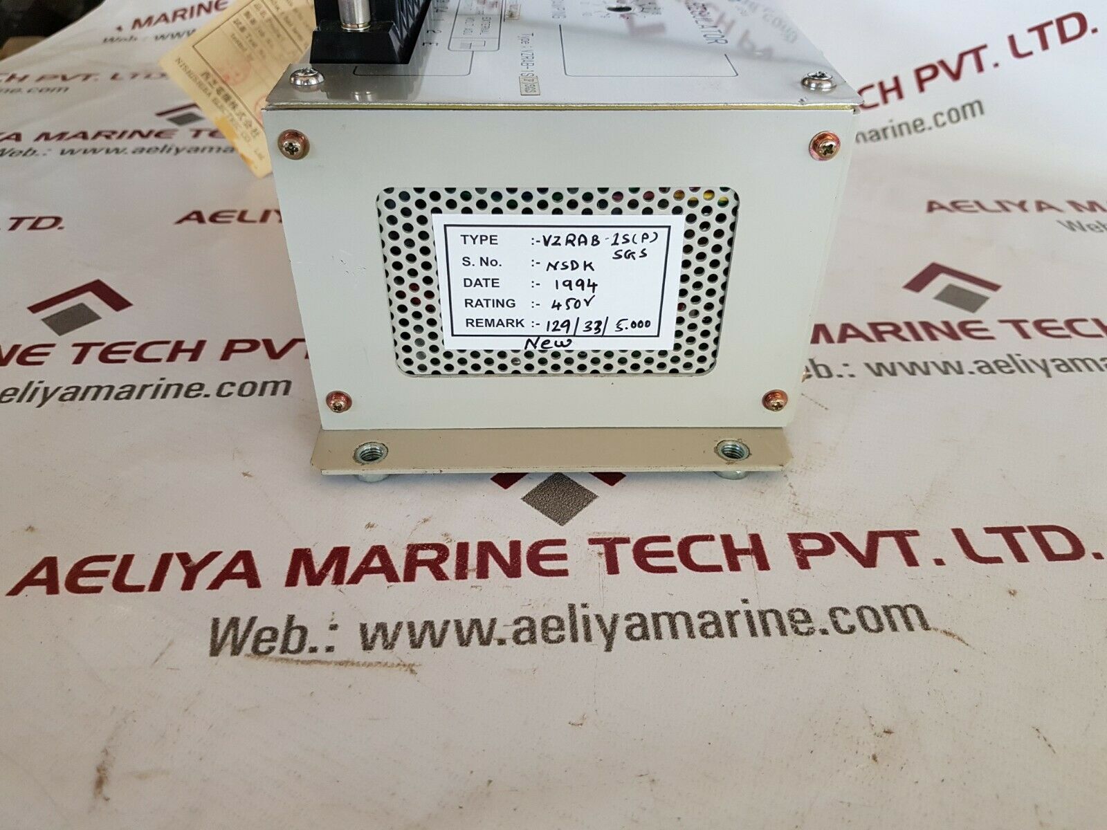 Nishishiba vzrab-1s(p)sgs automatic voltage regulator