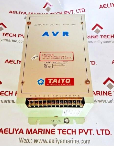 Taiyo Asc-11-4A Automatic Voltage Regulator 38548F