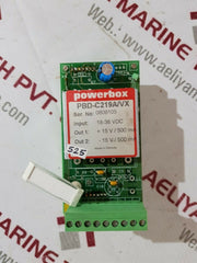 Powerbox pbd-c219a/vx  Styrekort for DIN Skinne