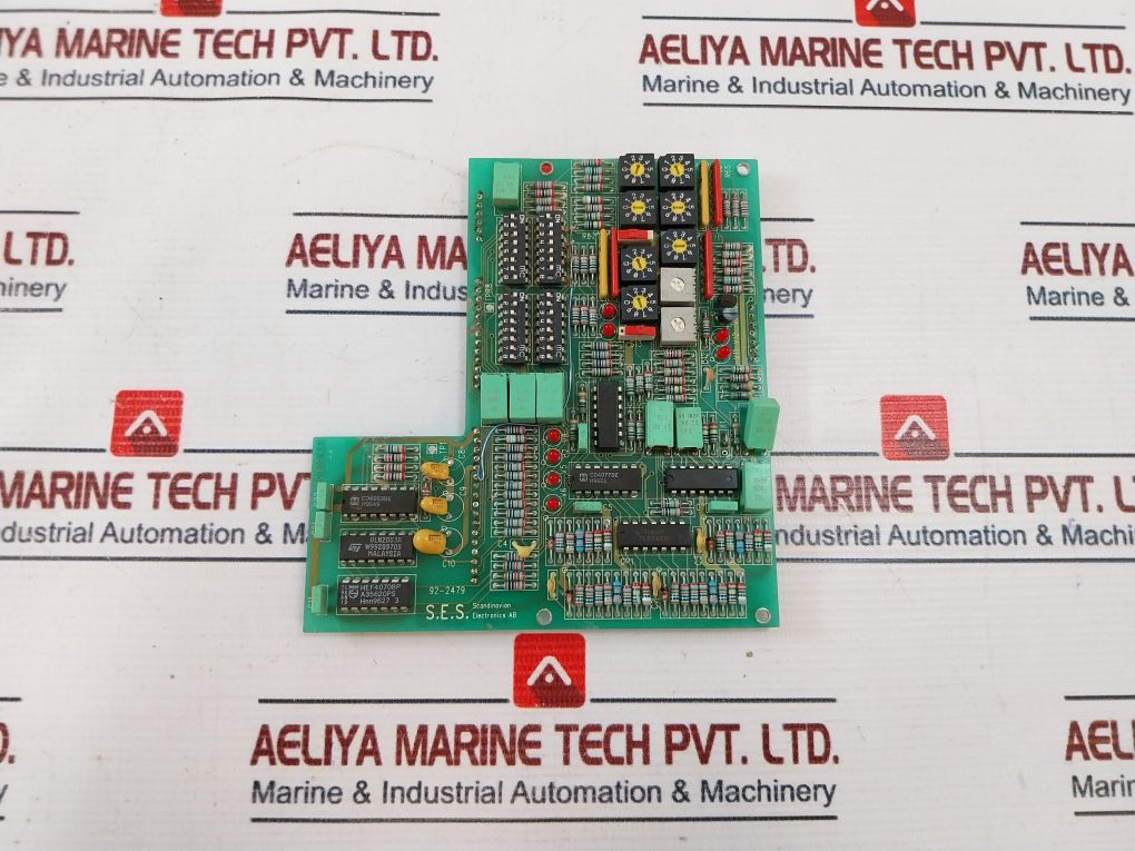 S.E.S. Scandinavian Electronics 92-2479 Printed Circuit Board 