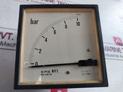 S.I.P.I.E. 0-10 Bar Meter