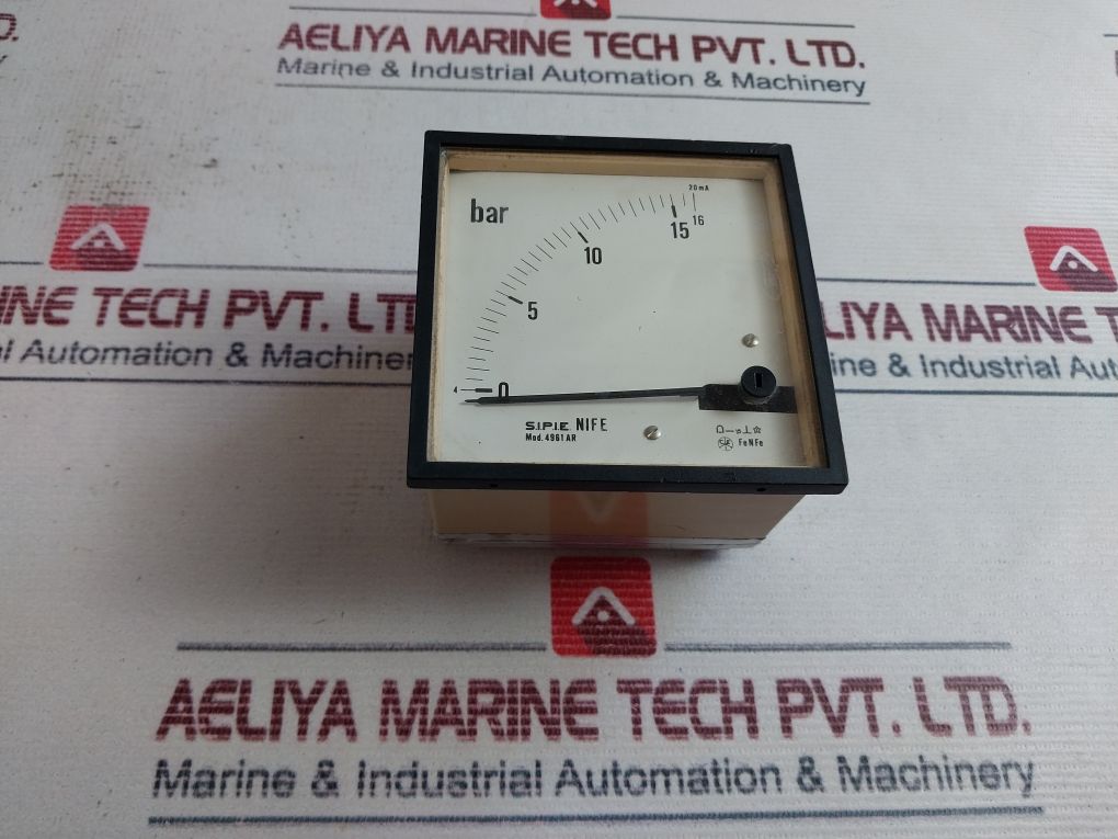 S.I.P.I.E. 0-16 Bar Meter