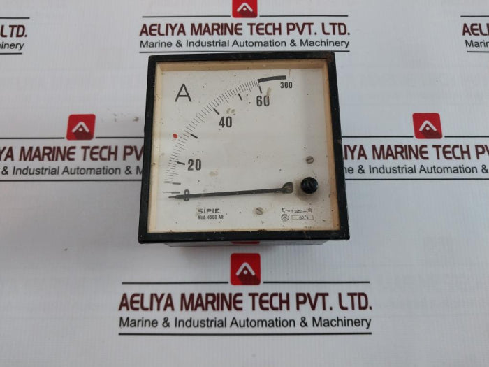 S.I.P.I.E. 4960 Ar Analog Ammeter 0-60/300A 1.5 50Hz 60/5
