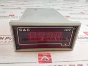 S & E Idt-36Ca Digital Voltmeter