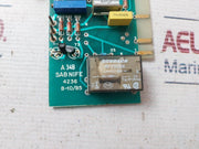 Sab Nife 4236 Printed Circuit Board B-10/85