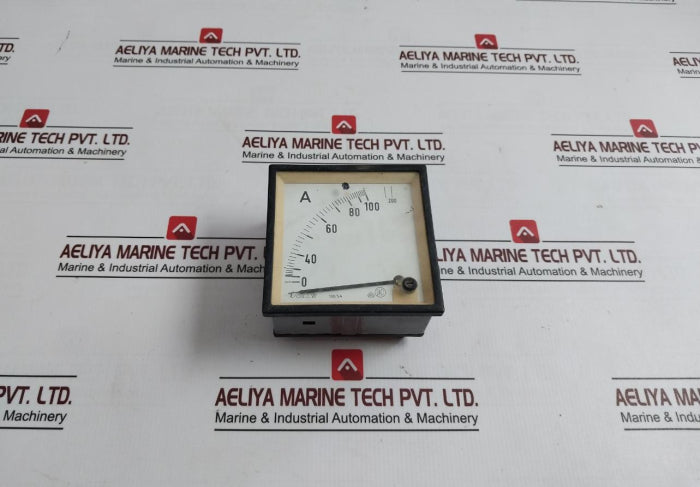 Saci 100/5A Analog Panel Ammeter 0-100/200 A