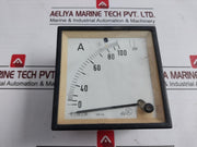 Saci 100/5A Analog Panel Ammeter 0-100/200 A